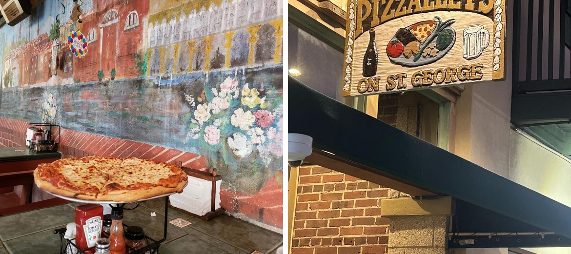 Pizzalley's on St. George Menu